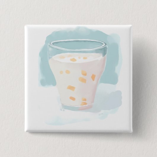 Badge Carré 5 Cm さ な む に d'accès au  du  du  du  (Devant)