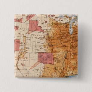 Badge Carré 5 Cm 10 Population 1870