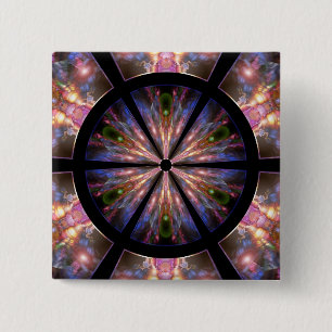 Badge Carré 5 Cm 12 Royaumes