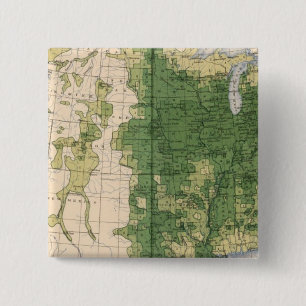 Badge Carré 5 Cm 149 Chevaux, mules, culs/km²