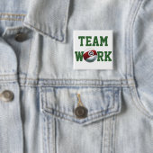Badge Carré 5 Cm 15 balle (En situation)