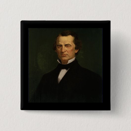 Badge Carré 5 Cm 17 Andrew Johnson (Devant)