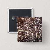 Badge Carré 5 Cm 1. Rocher du journal (Devant & derrière)