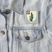 Badge Carré 5 Cm 35e régiment d'infanterie (En situation)