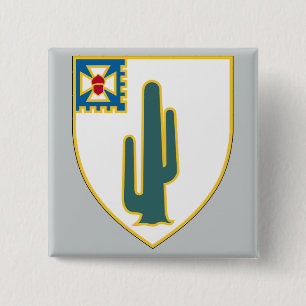 Badge Carré 5 Cm 35e régiment d'infanterie