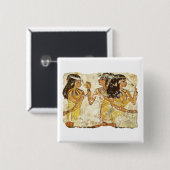 Badge Carré 5 Cm 3 femmes (Devant & derrière)