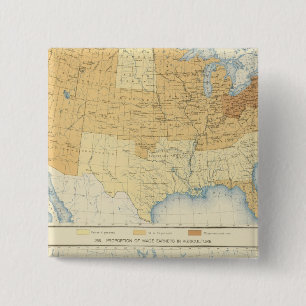 Badge Carré 5 Cm 42 Salaires, industries manufacturières, agricult