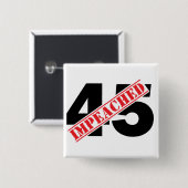 Badge Carré 5 Cm 45 Impêché (Devant & derrière)