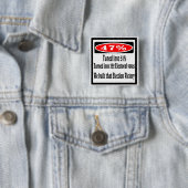 Badge Carré 5 Cm 47 pour cent (En situation)