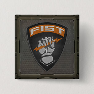 Badge Carré 5 Cm [500] Forward Observer (FIST) [Patch]