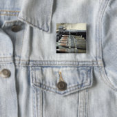 Badge Carré 5 Cm 50 obus de mitrailleuse de calibre (En situation)