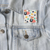 Badge Carré 5 Cm 5,2 g (En situation)