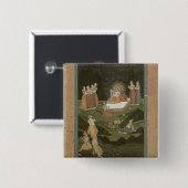 Badge Carré 5 Cm 63,794" Tambula-Seva", Krishnagar, le (Devant & derrière)