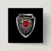 Badge Carré 5 Cm 7e division d'infanterie "Bayonet Division" (Devant)