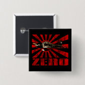 Badge Carré 5 Cm A6M zéro (Devant & derrière)