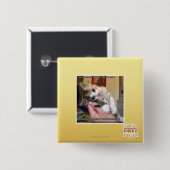 Badge Carré 5 Cm Aaaws (Devant & derrière)