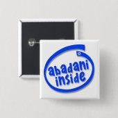 Badge Carré 5 Cm Abadani Inside (Devant & derrière)