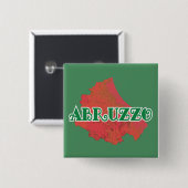 Badge Carré 5 Cm Abruzzes (Devant & derrière)