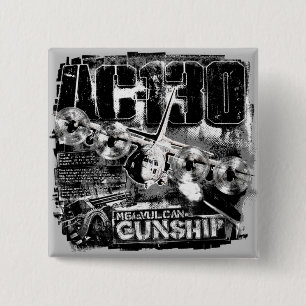 BADGE CARRÉ 5 CM AC-130