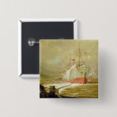 Badge Carré 5 Cm Accouplement d'un cargo (Devant & derrière)