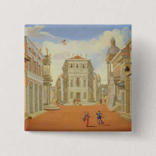 Badge Carré 5 Cm Acte II, scènes I et VIII