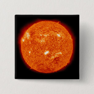 Badge Carré 5 Cm Activité solaire le Sun 2