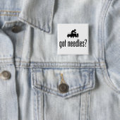 Badge Carré 5 Cm Acuponcture (En situation)