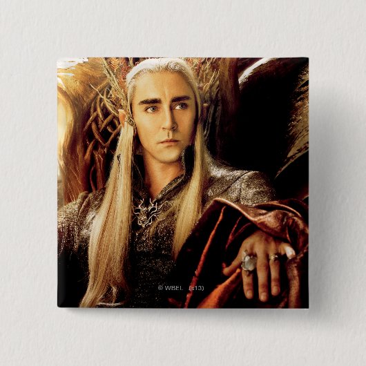 Badge Carré 5 Cm Affiche de Thranduil Movie (Devant)