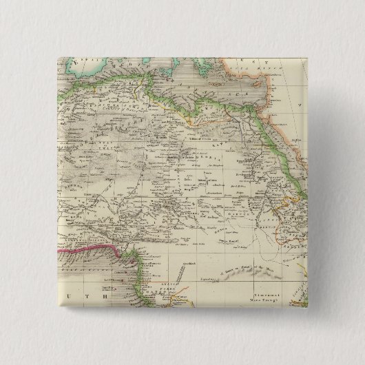 Badge Carré 5 Cm Afrique 10 (Devant)