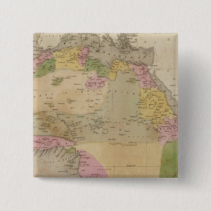 Badge Carré 5 Cm Afrique 21