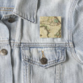 Badge Carré 5 Cm Afrique 25 (En situation)