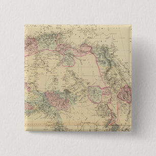 Badge Carré 5 Cm Afrique 28