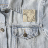 Badge Carré 5 Cm Afrique 33 (En situation)