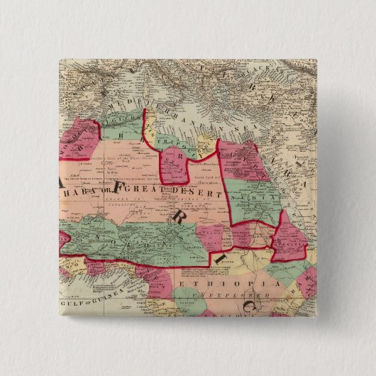 Badge Carré 5 Cm Afrique 49 (Devant)