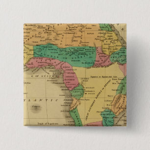 Badge Carré 5 Cm Afrique 9