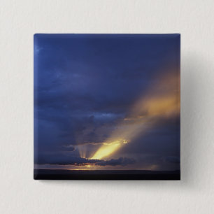 Badge Carré 5 Cm Afrique, Kenya, Masai Mara Game Reserve, Cadre 2