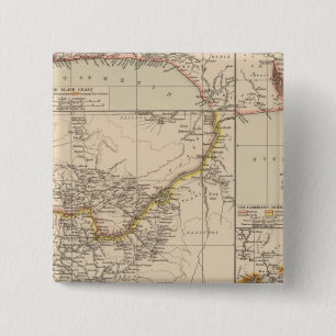 Badge Carré 5 Cm Afrique occidentale 2