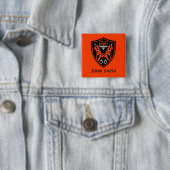 Badge Carré 5 Cm Agent spécial (En situation)