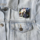 BADGE CARRÉ 5 CM AGRICULTURE (En situation)