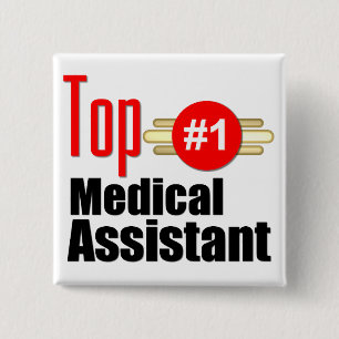 Badge Carré 5 Cm Aide médical supérieur