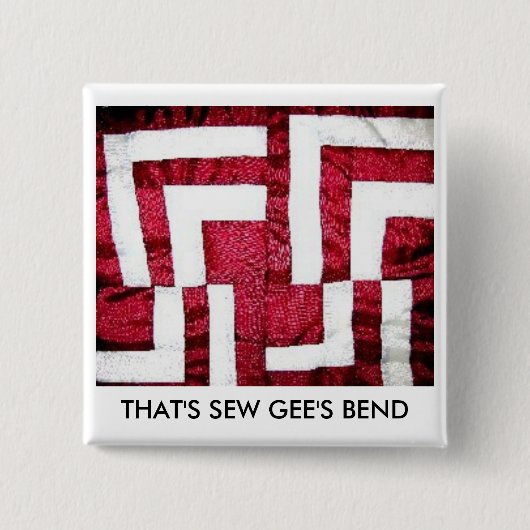 BADGE CARRÉ 5 CM AIMANT DE TSGB (Devant)