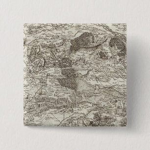 Badge Carré 5 Cm Aix