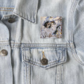 Badge Carré 5 Cm Akseli Gallen-Kallela - Forêt en hiver (En situation)