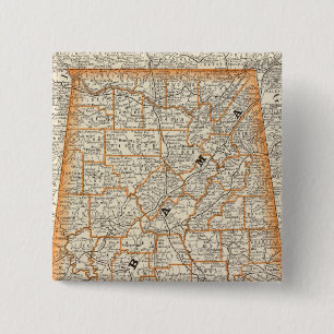 Badge Carré 5 Cm Alabama 4