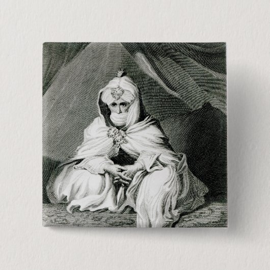 Badge Carré 5 Cm Alameen Ben Mohamed (Devant)