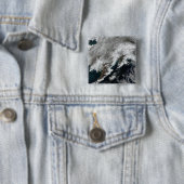 Badge Carré 5 Cm Alaska (En situation)