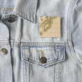 Badge Carré 5 Cm Alaska 22 (En situation)