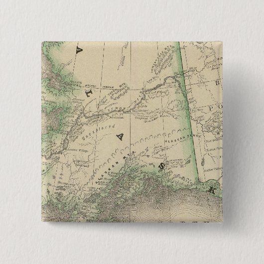 Badge Carré 5 Cm Alaska 9 (Devant)