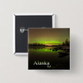 Badge Carré 5 Cm Alaska Sigh.... (Devant & derrière)