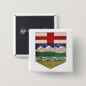 BADGE CARRÉ 5 CM ALBERTA (Devant & derrière)